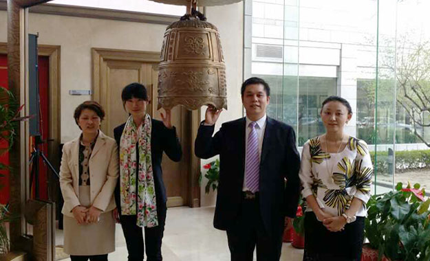 宝运莱董事长做“新三板明星企业经验分享”汇报