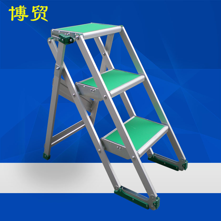 欧标 铝合金折叠踏台梯-人字梯（按类型）-新利体育